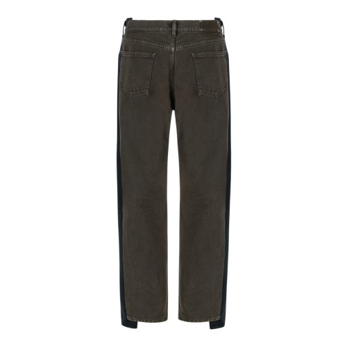 Maison Margiela Grey Straight-Leg Jeans. 2