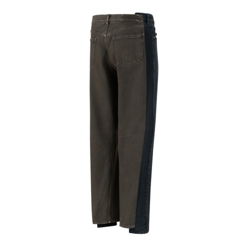 Maison Margiela Grey Straight-Leg Jeans.