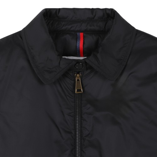 Moncler Black Lightweight Field Jacket.
