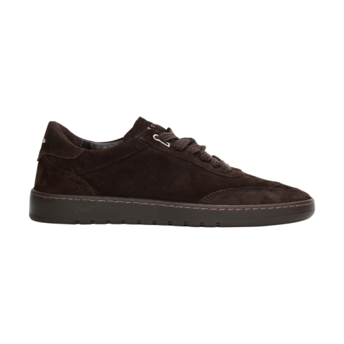 Piuma Dark Brown Suede Sneakers.