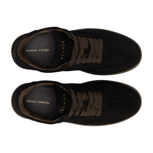 Piuma Black Suede Sneakers.