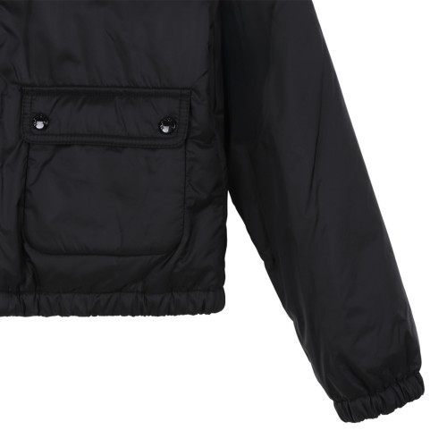 Moncler Black Lightweight Field Jacket.