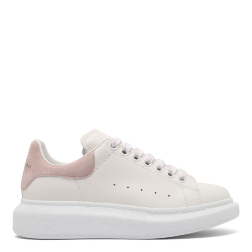 Alexander McQueen White and Patchouli Oversized Sneaker.