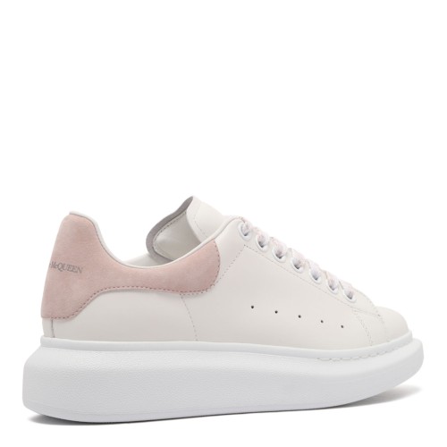 Alexander McQueen White and Patchouli Oversized Sneaker.