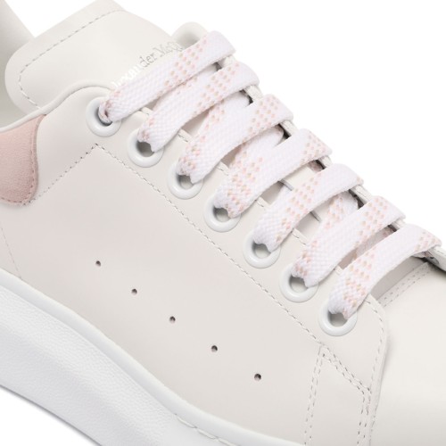 Alexander McQueen White and Patchouli Oversized Sneaker.