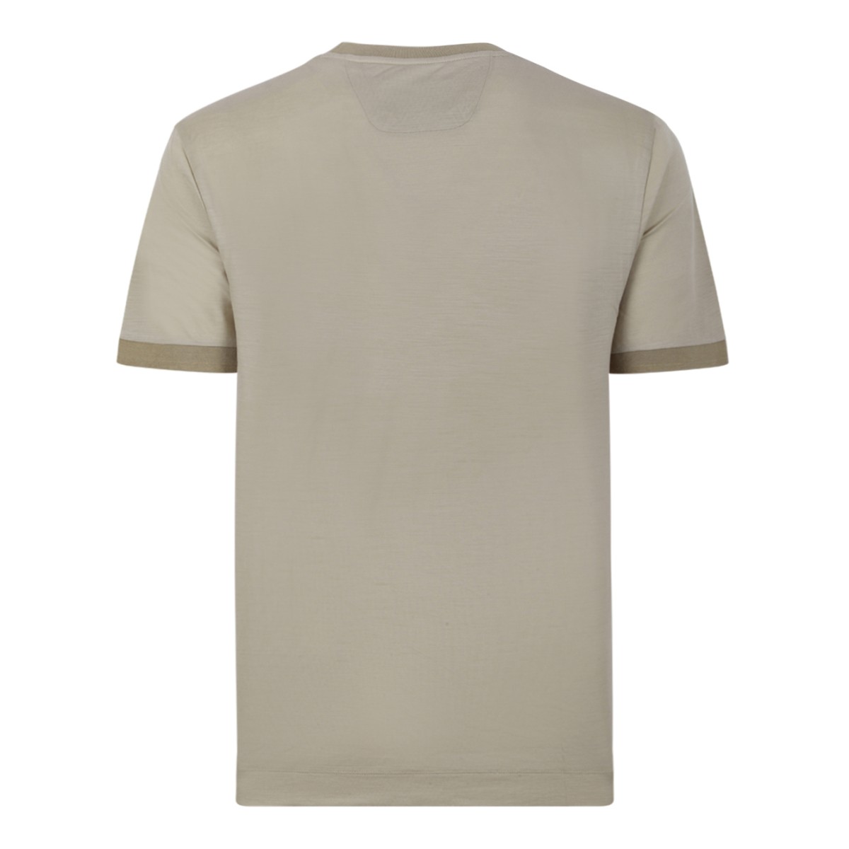 Boss Camel Cotton T-Shirt.