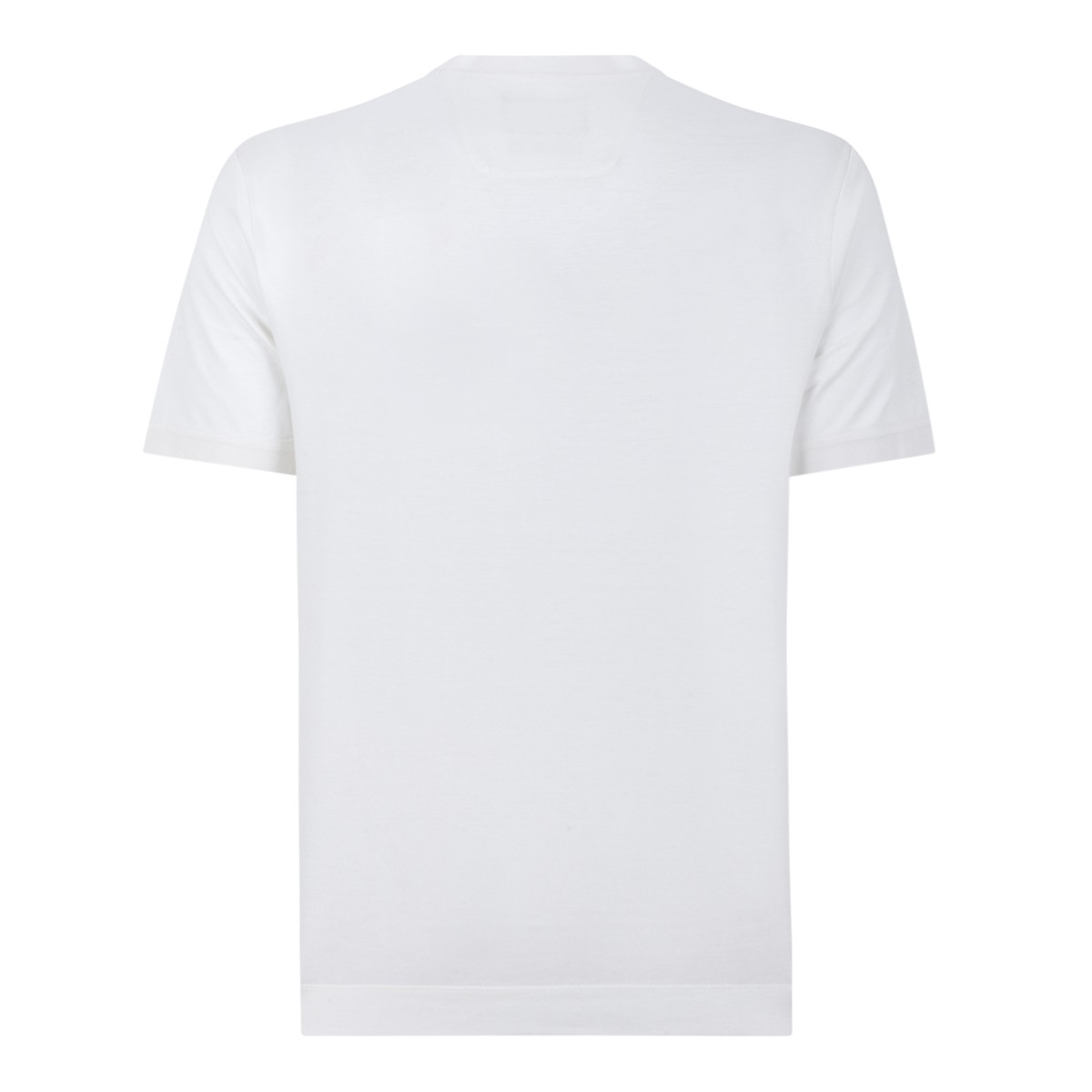 Boss White Cotton T-Shirt.