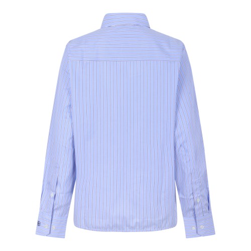 Anine Bing Blue Striped Cotton Shirt. 2