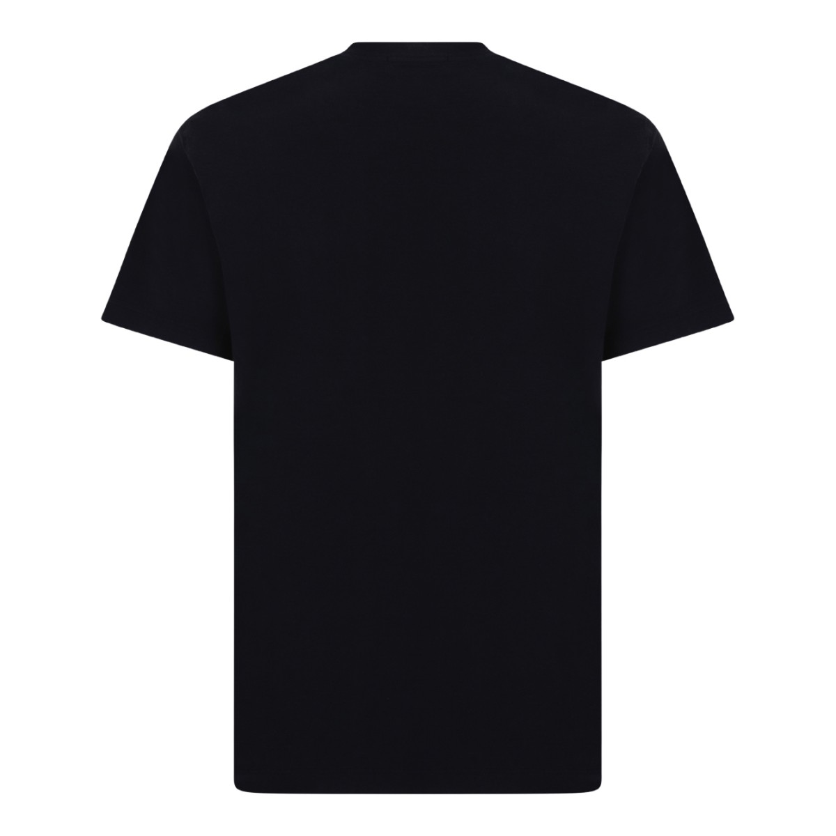 Stone Island Navy Cotton Logo T-Shirt.