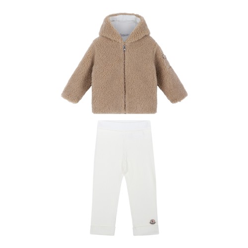 Moncler Teddy Fleece Tracksuit Set. 