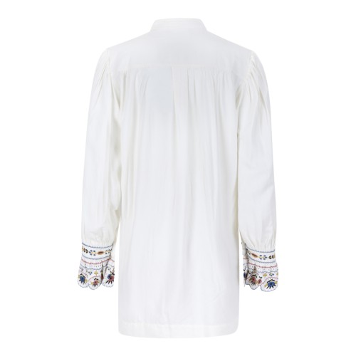 Isabel Marant White Embroidered Mini Dress. 2