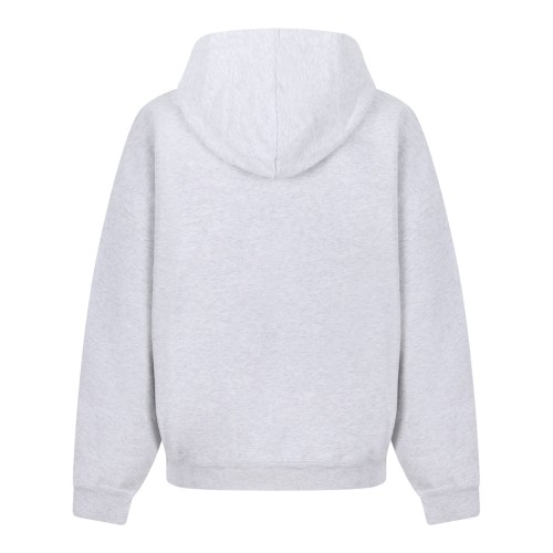Anine Bing Grey Logo Hoodie.
