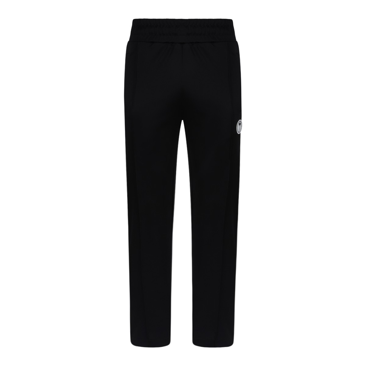 Palm Angels Black Logo Track Pants.