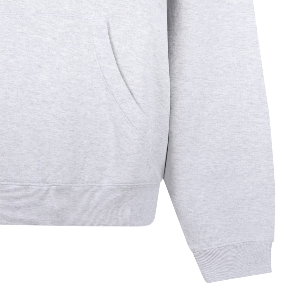 Anine Bing Grey Logo Hoodie.