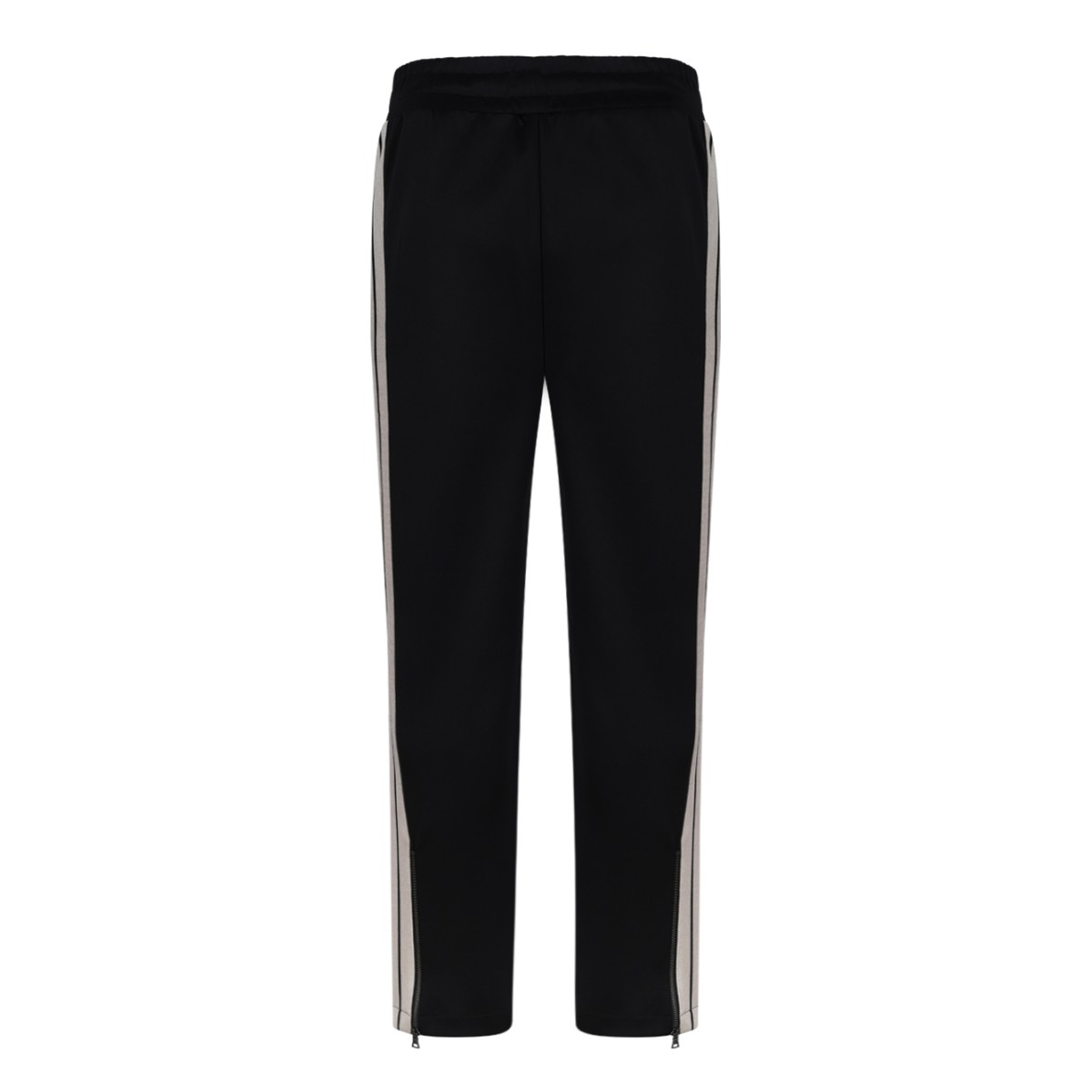 Palm Angels Black Logo Track Pants.