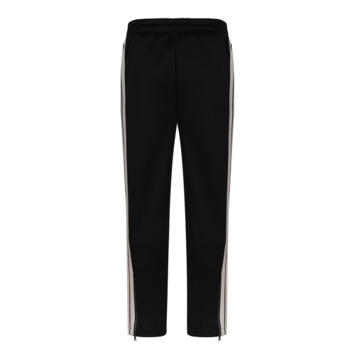 Palm Angels Black Logo Track Pants.