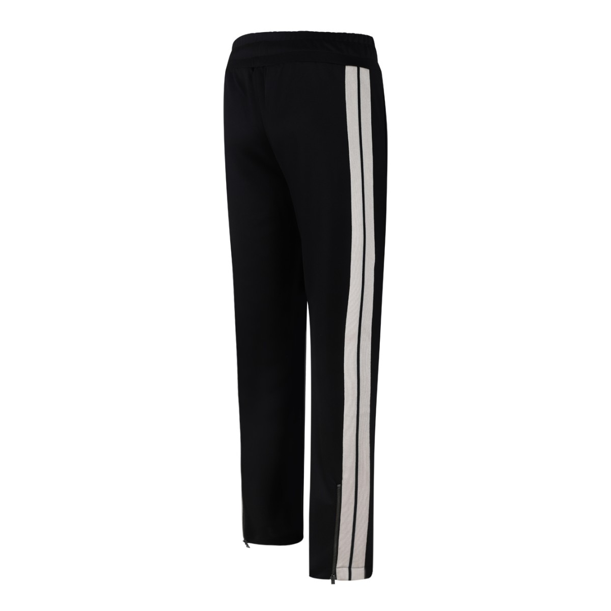 Palm Angels Black Logo Track Pants.
