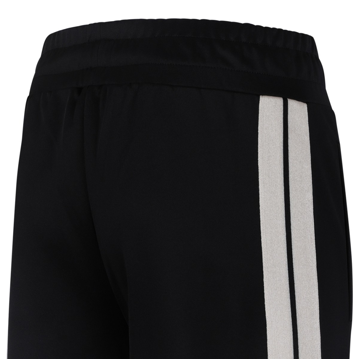 Palm Angels Black Logo Track Pants.