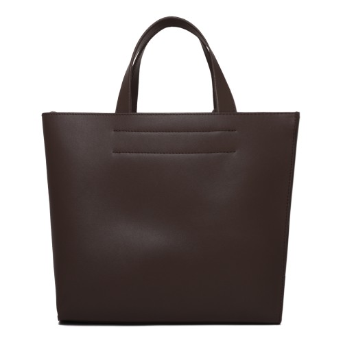 Furla Brown Suede Tote Bag. 2