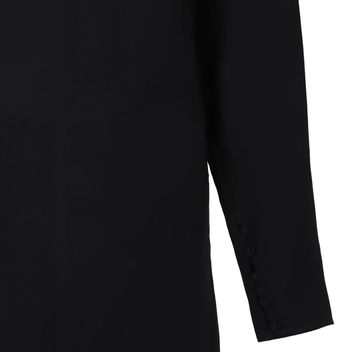 Isabel Marant Black Embellished Midi Dress.