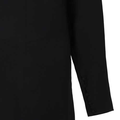 Isabel Marant Black Embellished Midi Dress.