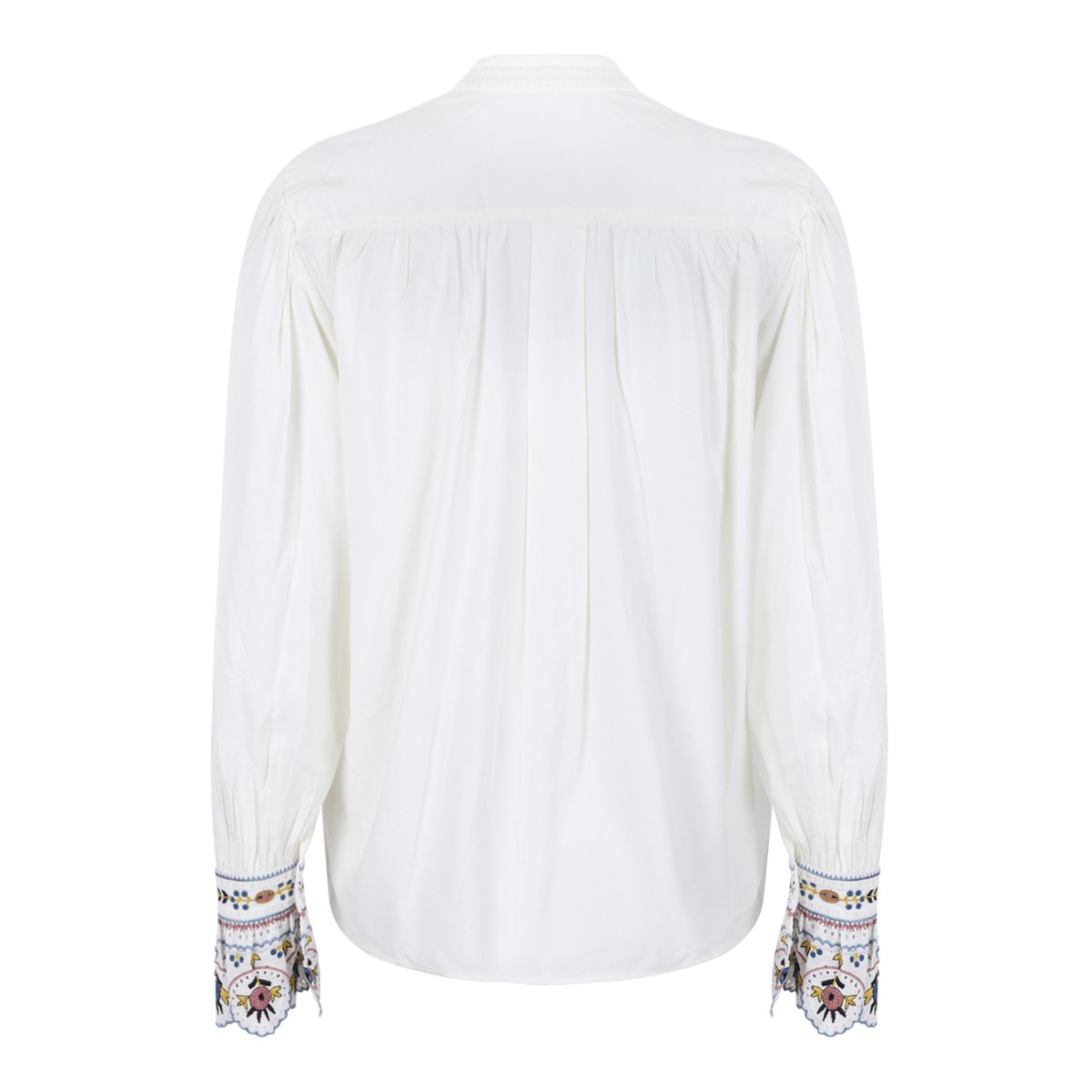 Isabel Marant White Embroidered Blouse.