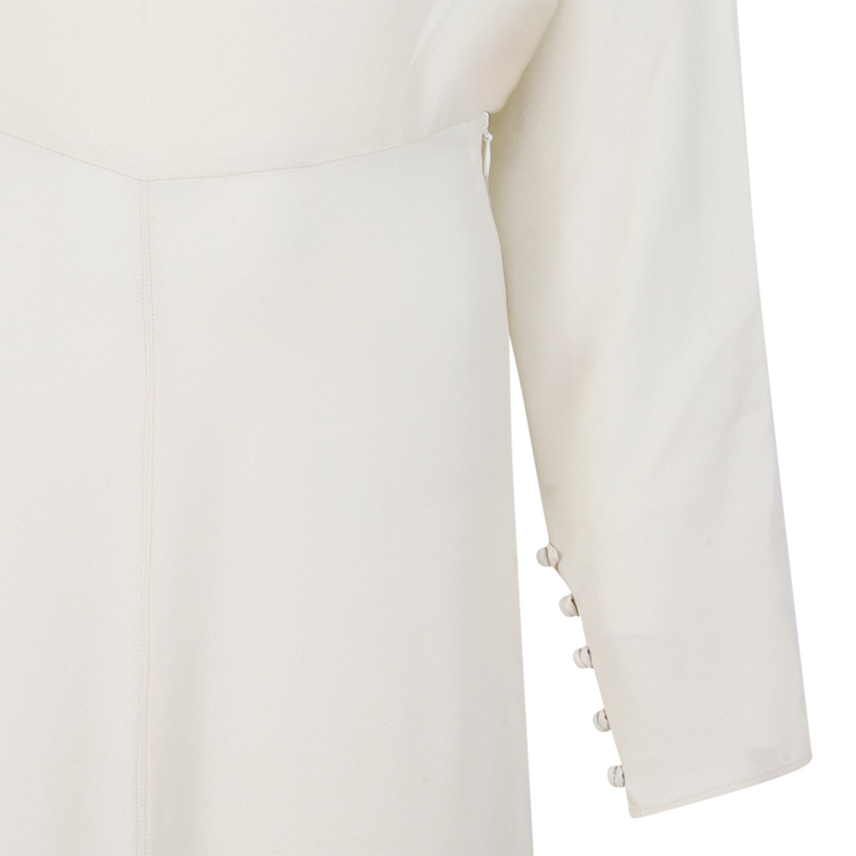 Isabel Marant Ivory Embellished Maxi Dress.
