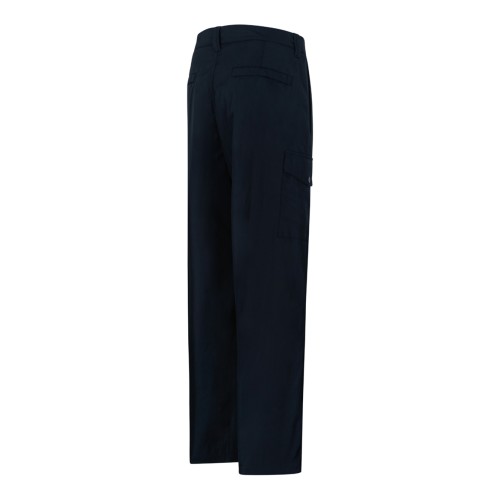 Stone Island Navy Blue Cotton Cargo Trousers.