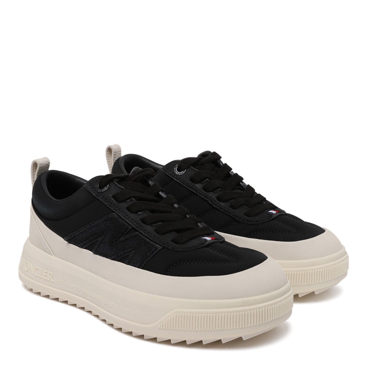 Moncler Black Technical Sneakers