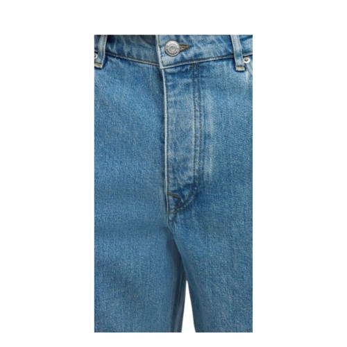 Selected Light Blue Loose Fit Jeans. 2