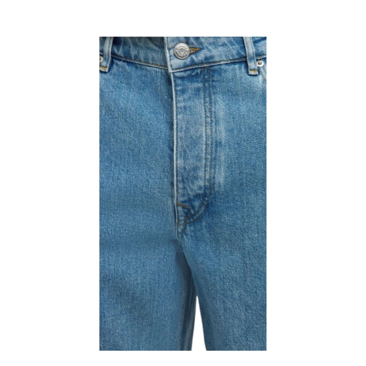 Selected Light Blue Loose Fit Jeans.