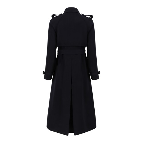 Sealup Black Belted Trench Coat. 2
