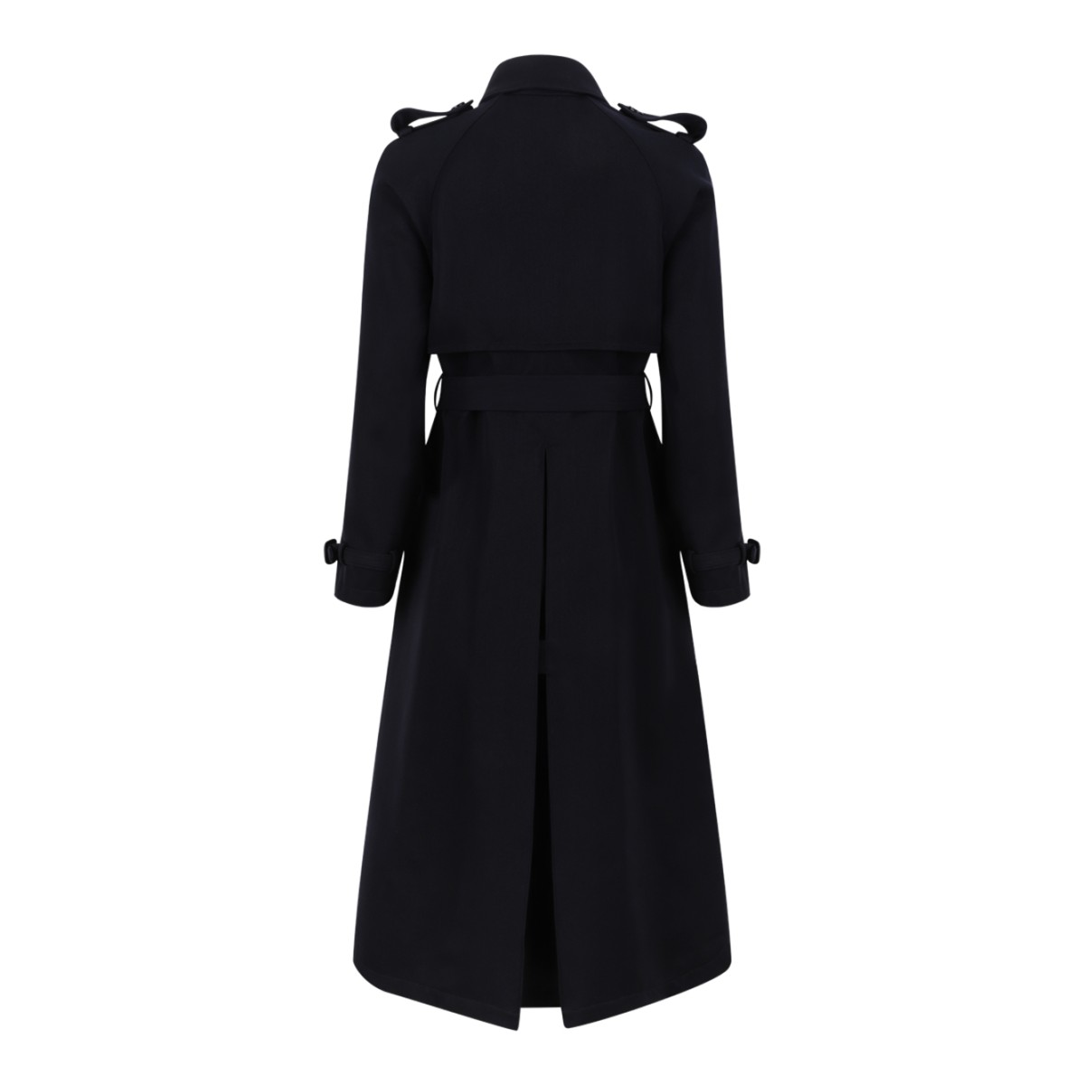 Sealup Black Belted Trench Coat.