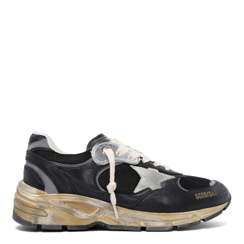 Golden Goose Black Running Sneakers.