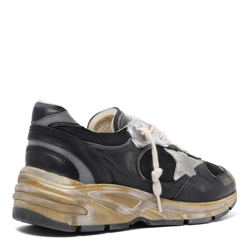 Golden Goose Black Running Sneakers.