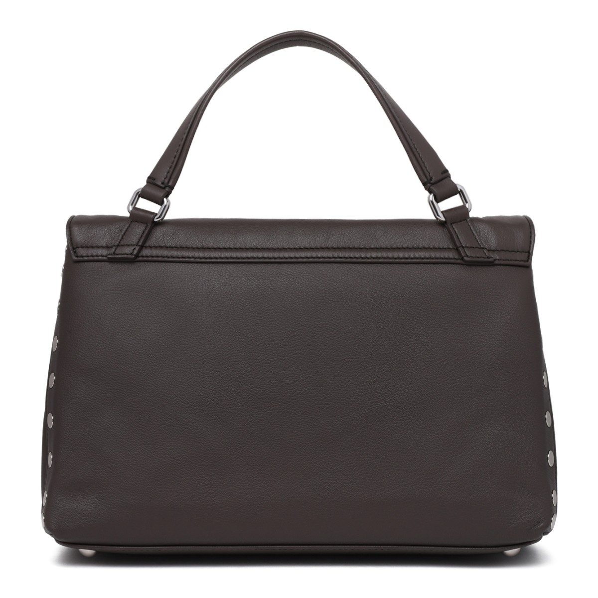 Zanellato Dark Brown Leather Postina Bag.