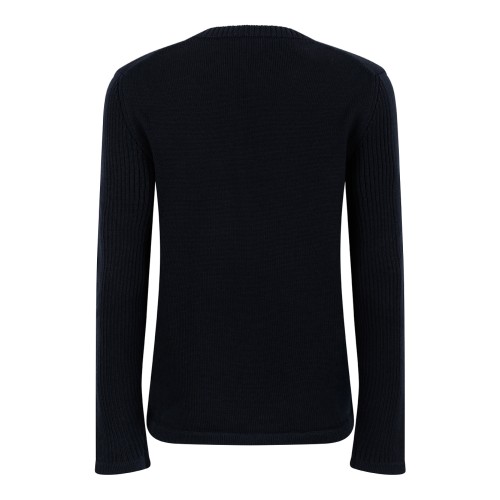 Prada Black Logo Pocket Sweater.