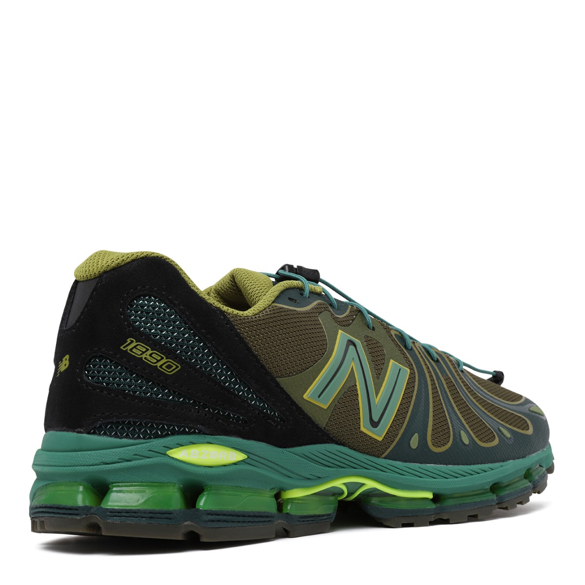 New Balance Green Technical Running Sneakers.