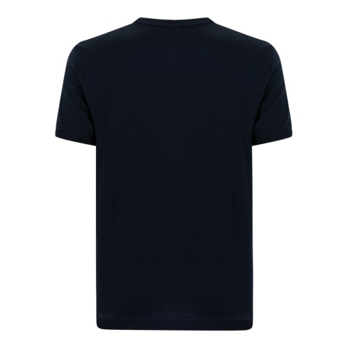 Dolce & Gabbana Dark blue Logo Patch T-Shirt. 2