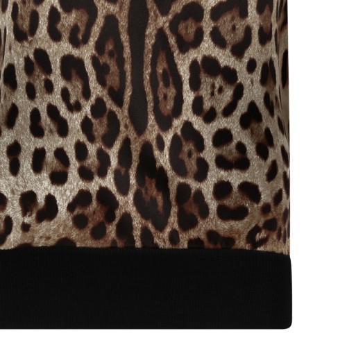 Dolce & Gabbana Leopard Print Sleeveless Top.