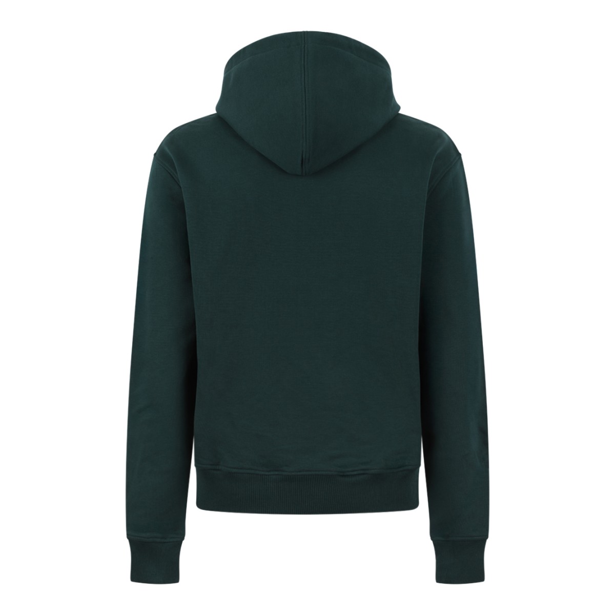 AMI Paris Dark Green Ami de Cur Hoodie.