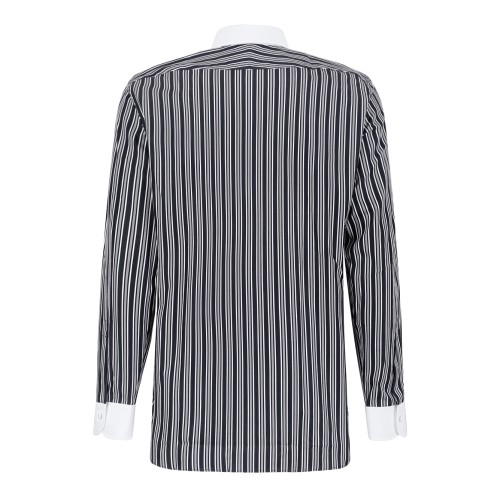 Tom Ford Grey Striped Shirt. 2
