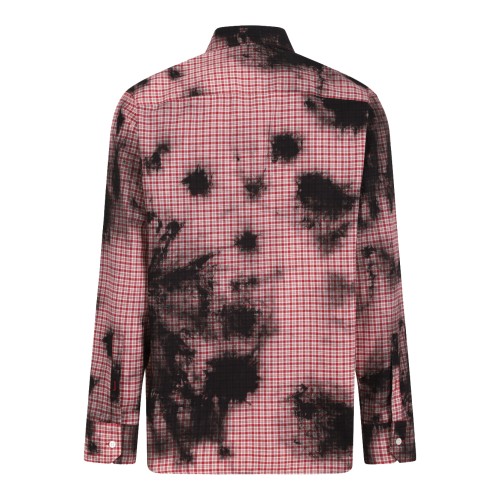 Alexander McQueen Pink and Black Check Print Shirt. 2