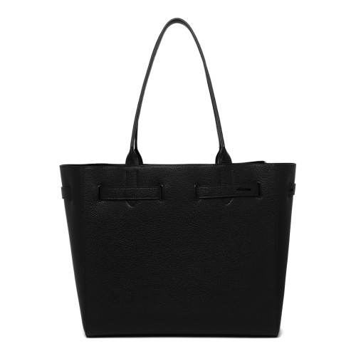 Tom Ford Black Leather Tote Bag. 2