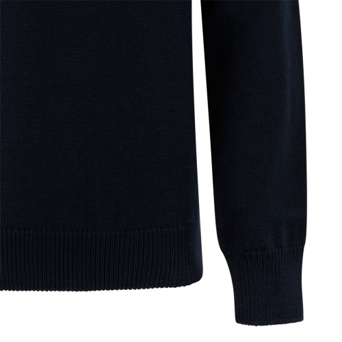 Dolce & Gabbana Black Crest Logo Sweater.
