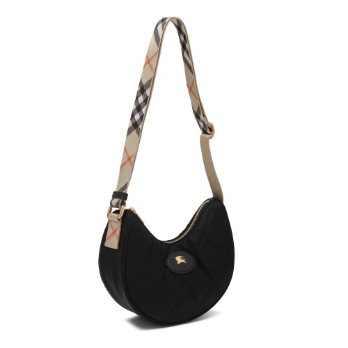 Burberry Black Quilted Shoulder Bag.