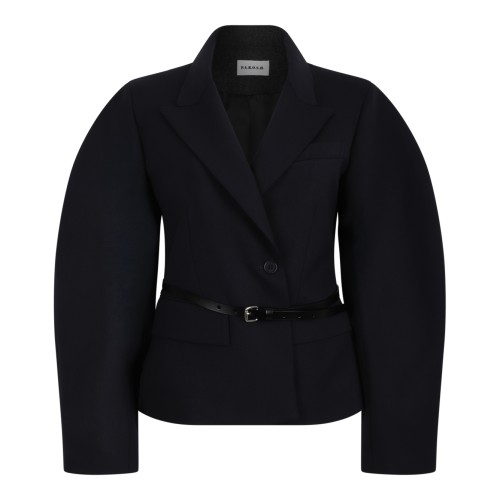 P.A.R.O.S.H. Black Belted Blazer.
