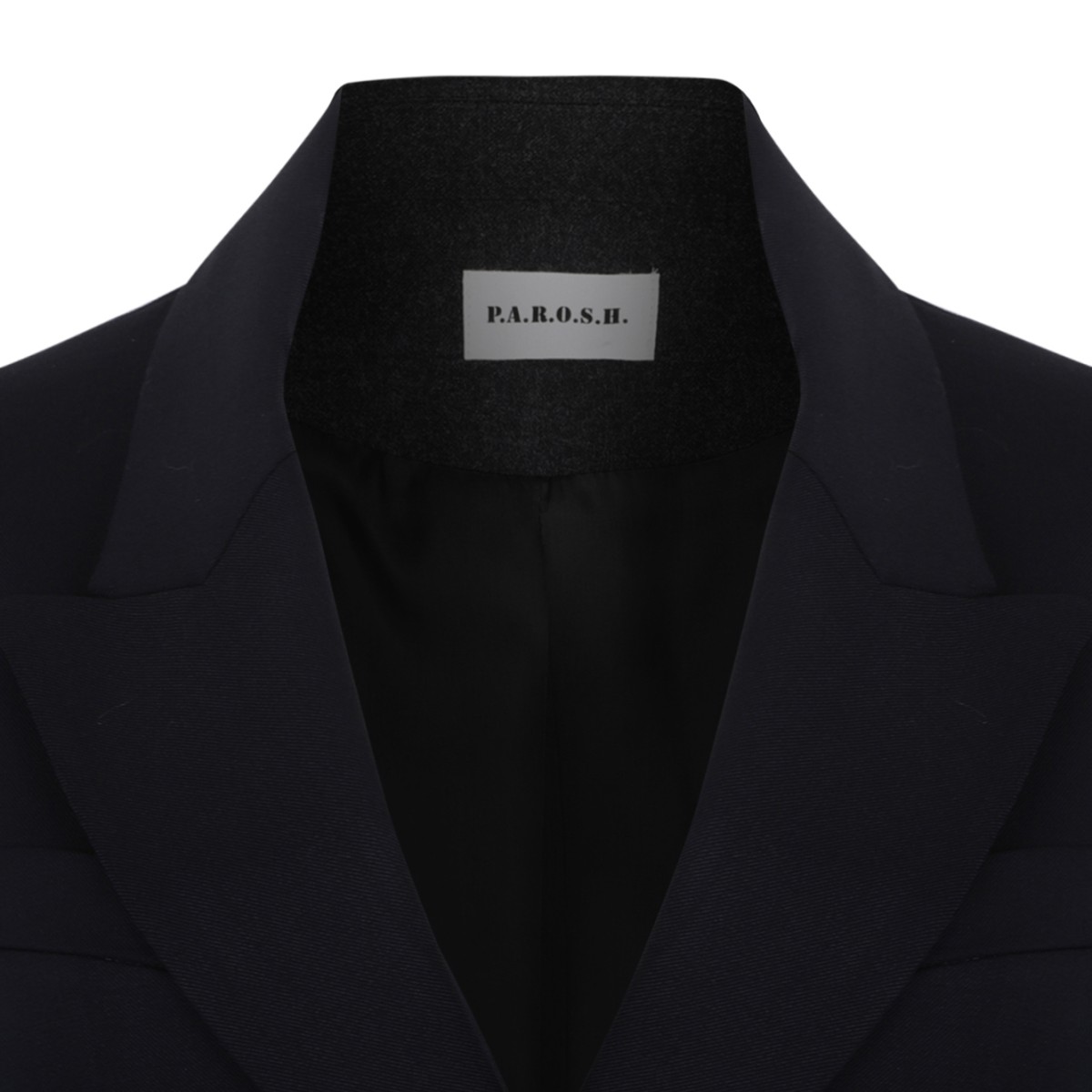 P.A.R.O.S.H. Black Belted Blazer.