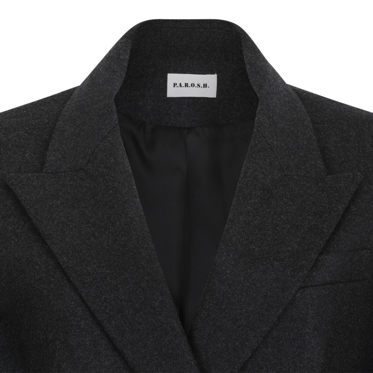 P.A.R.O.S.H. Black Belted Blazer.