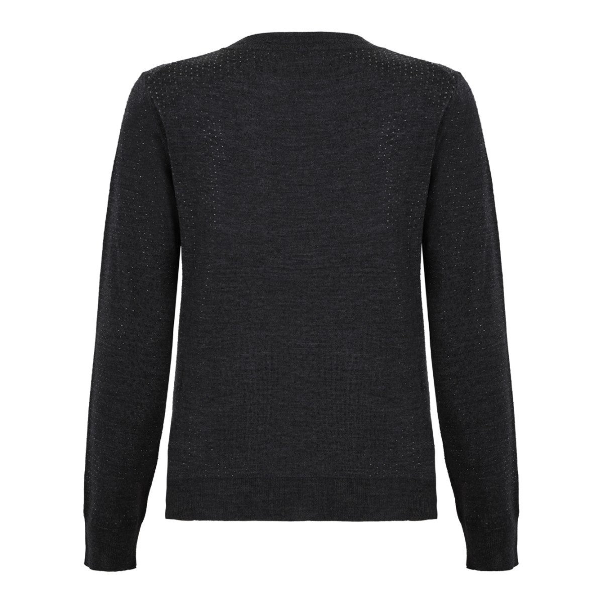 P.A.R.O.S.H. Dark Grey Crew-Neck Sweater.